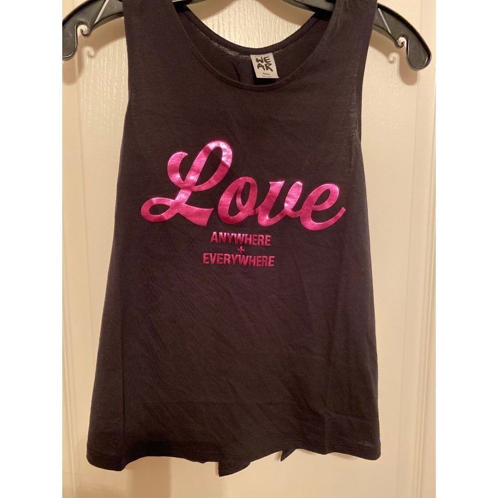 NWT Small Zumba Black Open Back Tank‎